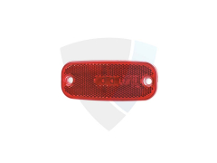 Lampa obrysowa czerwona LED TT.12016R