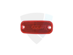 Lampa obrysowa tylna, czerwona LED TT.12016R