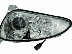 Lampa przednia 65W, lewa, światło mijania i drogowe, do New Holland, TT.16612L