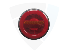 Lampa tylne zespolona LED, 10-30V, okrągła, 3 funkcje TT.12619