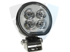 Lampa Robocza 4 LED, 40 Wat skupiona, okrągła TT.13343S