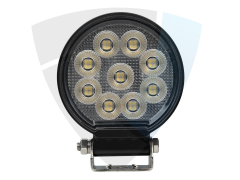 Lampa robocza 36LED, 36W, okrągła, rozproszona TT.13337