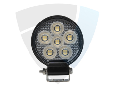 Lampa robocza 24LED, 24W, okrągła, rozproszona TT.13323