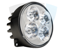 Lampa robocza 4 LED, 20W, rozproszona, okrągła, dedykowana do John Deere, Challenger, New Holland TT.13501