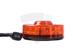 Lampa ostrzegawcza mała okrągła, 12-24V, LED TT.1418