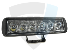 Lampa Robocza 6LED 18Wat, skupiona, prostokątna TT.13318S