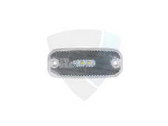 Lampa obrysowa przednia, biała LED TT.12016C