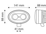 Lampa strumieniowa niebieska TT.13111B