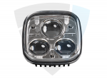 Lampa przednia 90W, światło mijania i drogowe, kwadratowa, dedykowana do John Deere TT.16606