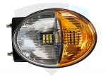 Lampa przednia z kierunkowskazem, 48LED, 24W, owalna TT.16624