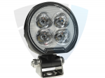 Lampa Robocza 4 LED, 40 Wat skupiona, okrągła TT.13343S