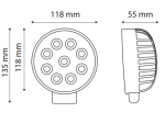 Lampa robocza skupiona - TT.13226