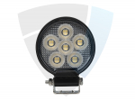 Lampa robocza 24LED, 24W, okrągła, rozproszona TT.13323