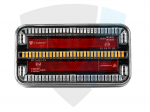 Lampy tylne zespolone z dynamicznym kierunkowskazem, 3 funkcje, 12-24V, TT.12028DI-PARA