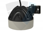 Lampa robocza 4 LED, 60W, rozproszona, szara, okrągła, przeznaczona do John Deere TT.16604