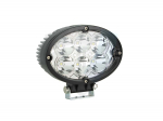 Lampa robocza 6 LED, 60 W, owalna - światło skupione TT.13258S