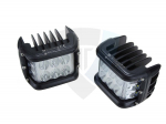 Lampy robocze 12 LED CREE doświetlenie zakrętów 36W - TT.13209 para